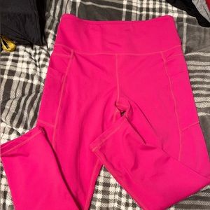 Zyia hot pink 6-8 leggings